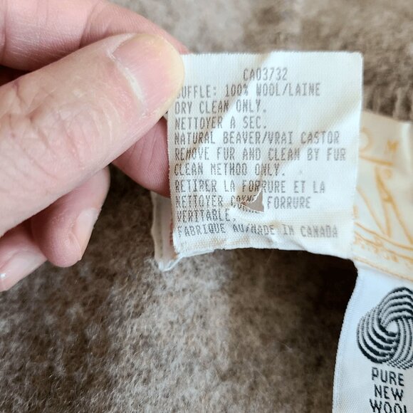 La Parka Canada 1987 Linda Lundstrom pure wool unisex coat. Oversized. - Picture 7 of 10